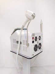 4-Wavelength 2in1 Laser RF Salon Hair Reduction Tattoo Pigment Skin Care Machine