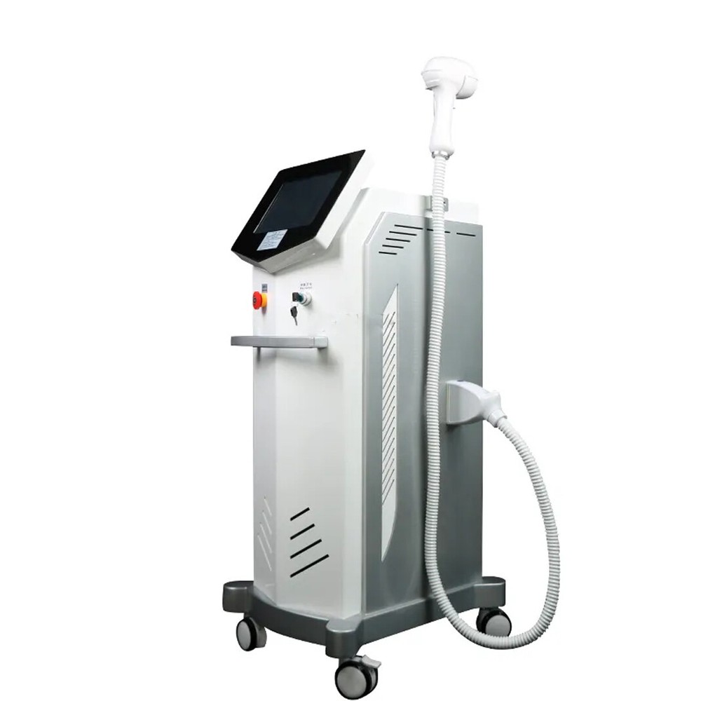 755 808 1064nm Diode Laser Bikini Body Hair Removal Permanent Skin Care Machine