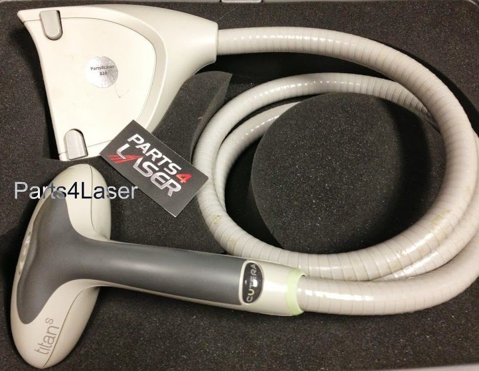 CUTERA TITAN S HAND PIECE, FULLY REFURBISHED AND CHARGED W/ PULSES, P4L1676