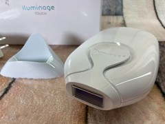 iluminage Precise Touch IPL Hair Reduction Device ELOS RF w/ Charger & Box EUC