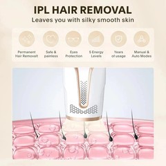 Laser Hair Removal IPL Device Painless LCD Permanent Home Beauty Tool