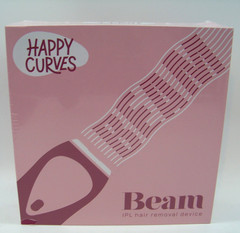 HAPPY CURVES Beam IPL Laser Hair Removal Device At-Home Permanent Body Hair NEW