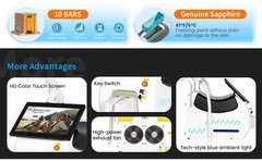 2 In 1 808nm Diode Laser Hair Removal & Pico Laser Tattoo removal Machine 10bar