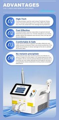 2026 2-In-1 Picosecond Laser Tattoo Removal Painless Hair Removal Beauty Machine