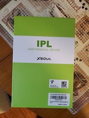XSOUL At-Home IPL Hair Removal for Men and Women Permanent Removal Tested