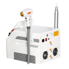 2 In 1 808nm Diode Laser Hair Removal & Nd Yag Pico Laser Tattoo removal Machine