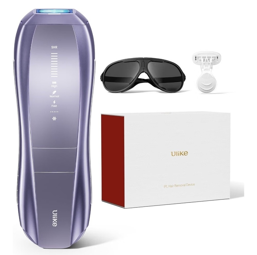 NEW Ulike Air 10 IPL Laser Hair Removal Device – Gift Set – UI20 DB Purple