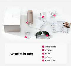 IPL Laser Hair Removal for Women and Men SALLOOT Trinity i15 Pro