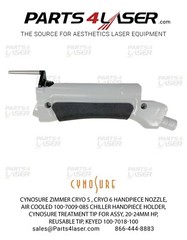 CYNOSURE HAND PIECE NOZZLE WITH TREATMENT TIP, CYNOSURE COOLER 100-7009-085