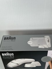 Braun Silk Expert Pro 3 IPL Laser Hair Removal Device PL3221 Smooth Skin NEW