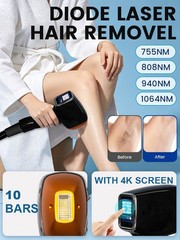 2IN1 4000W Diode Pico Laser Ice Painless Hair & Tattoo Removal Salon Machine