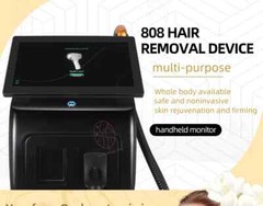 2026 Portable 3 Wave 1064 755 808nm Diode Laser Cooling Hair Removal Machine