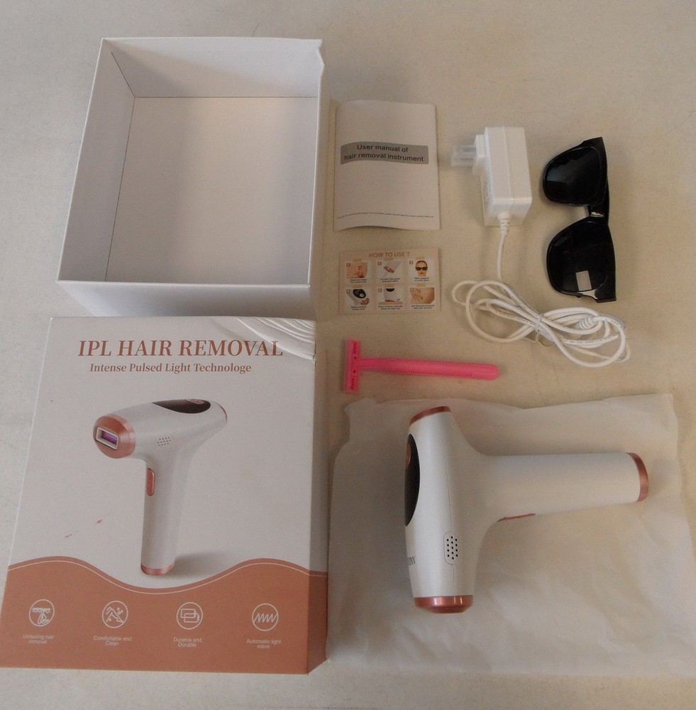AMZGIRL IPL Hair Removal Intense Pulsed Light Technology TS6 24W Pulse Pre-Owned