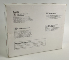 Hena IPL Hair Removal System (600,000 Flashes) OPEN BOX – UNUSED
