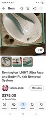 Remington ILight Ultra Pro. Hair Removal System Tested Works Great