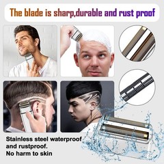 Yaziyir 2 Pack Shaver Replacement Foil And Cutters Compatible Babylisspro