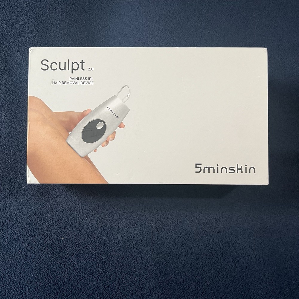Sculpt 2.0 Painless IPL Hair Removal Device By 5minskin NEW, open box KCA423