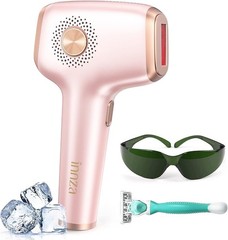 INNZA IPL Hair Removal with Ice Cooling Care Function for Rose Gold