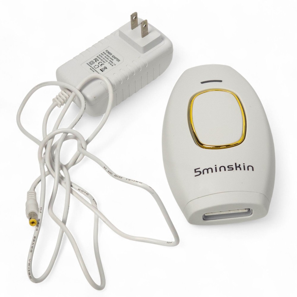 5MinSkin At-Home IPL Laser Hair Removal Handset – Permanent & Painless – White