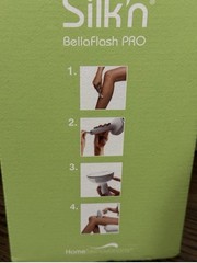 Silk’n BellaFlash PRO Hair Removal Device System-White New With Out Box