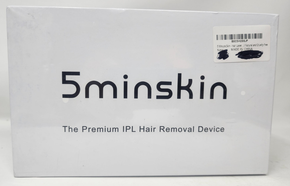 5minskin At-Home IPL Laser Hair Removal Device Handset – Sealed Box