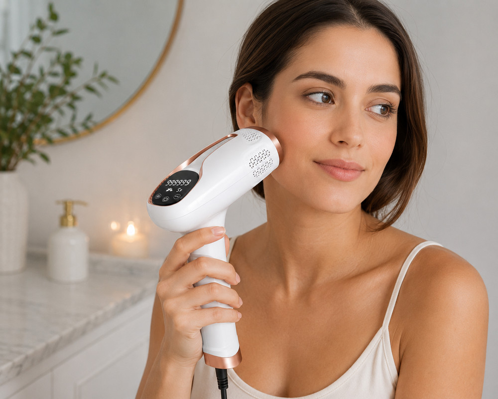 IPL Laser Permanent Hair Removal 999999 Flashes Body Hair Removal Device 6°C ice