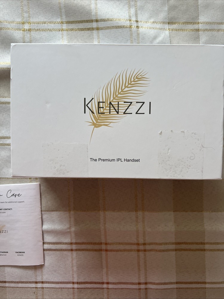 Kenzzi Professional Epilator IPL Laser Hair Removal Handset – OPEN BOX