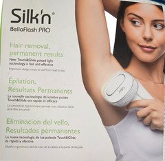 Silk’n Bella Flash Pro Touch & Glide HPL Technology Ergonimic Hair Remover White