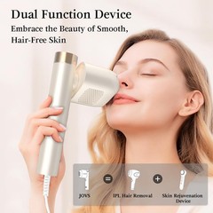 JOVS Laser Hair Removal, IPL Removal for Women and Men, 37°F White