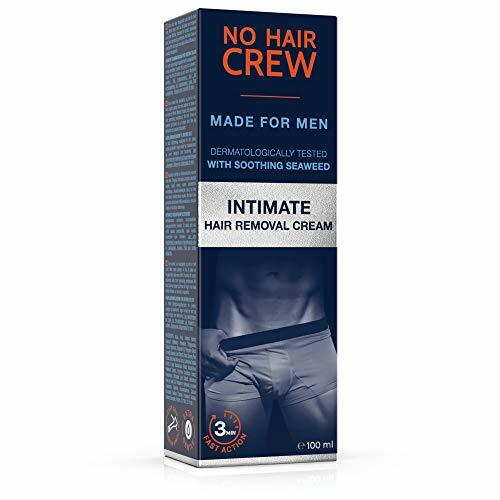 No Hair Crew Intimate/Private At Home Hair Removal Cream for Assorted Sizes