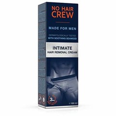 No Hair Crew Intimate/Private At Home Hair Removal Cream for Assorted Sizes