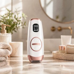 IPL Laser Hair Removal With Cooling System, at-Home Permanent for Women and Men
