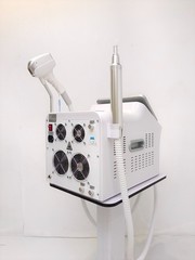 4-Wavelength 2in1 Laser RF Salon Hair Reduction Tattoo Pigment Skin Care Machine