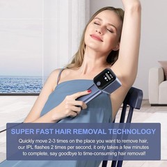 IPL T8 Laser Hair Removal Machine 990000 Flash Independent Ice Compress Surface