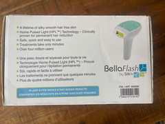 BellaFlash by Silk’n Home Laser Pulsed Light Hair Removal FREE SHIPPING!