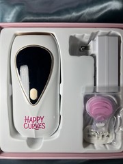 HAPPY CURVES Beam IPL Laser Hair Removal Device – At-Home Permanent Body Hair