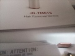 Jd tm016 HAIR REMOVAL DEVICE, NEW, OPENED BOX, UNUSED, FANTASTIC ITEM