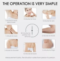 IPL Hair Removal System PELCAS 600,000 Flashes Light white