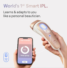 Braun IPL Skin iexpert, at Home Hair Removal, with App, Vanity Case, Venus