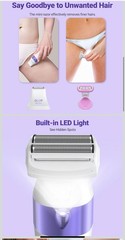 Bikini Trimmer for Women, IPX7 Waterproof Wet & Dry Razors for Women