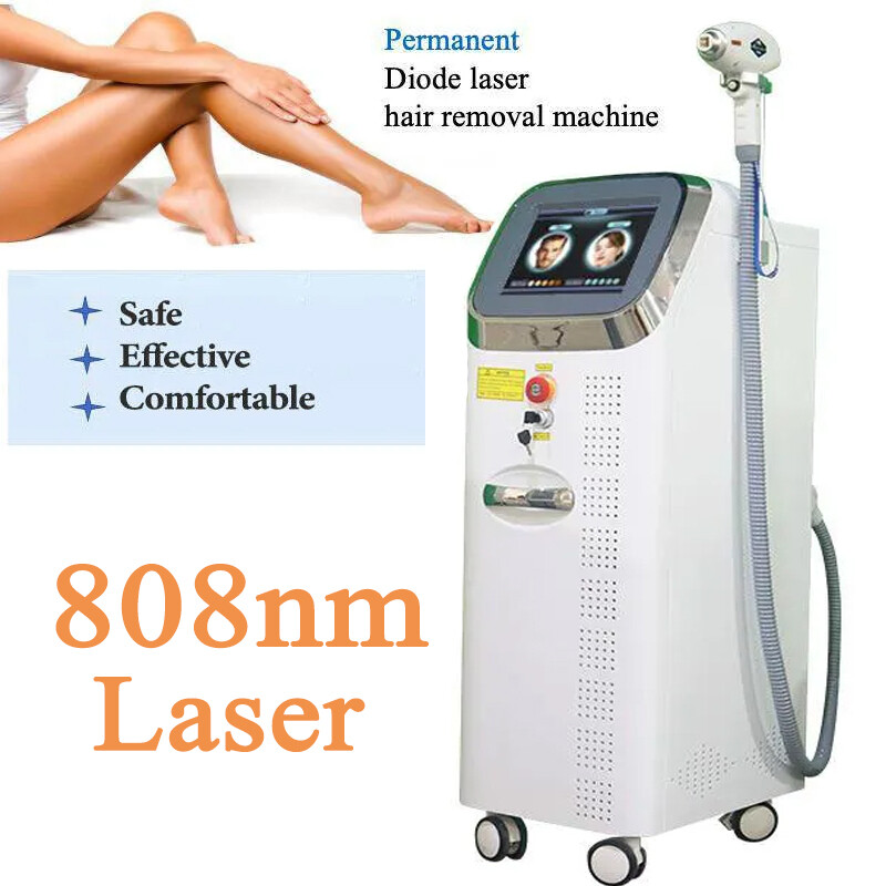 808nm Freezing Point Hair Removal Paliness Diode Laser Skin Shaving Machine