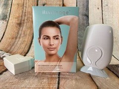 iluminage Precise Touch IPL Hair Reduction Device ELOS RF w/ Charger & Box EUC