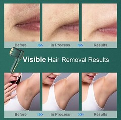 Ebotri Permanent IPL Hair Removal Cooling Painless Women Men Facial Body Bikini