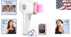 IPL Hair Removal with Ice Cooling Care Function for Women,Long-Lasting Result…