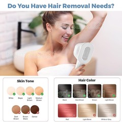 Permanent IPL Hair Removal Machine Painless Epilator Face Body At Home