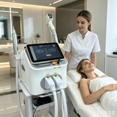 2-in-1 Diode & Pico Laser Hair Removal Tattoo Removal Beauty Machine 4-Wave