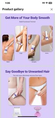 Bikini Trimmer for Women, IPX7 Waterproof Wet & Dry Razors for Women