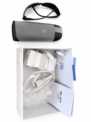 BLEX IPL Hair Removal Device Corded Electric w/ Sunglasses, Gray/Black