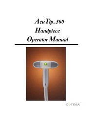 Cutera Acutip 500 Handpiece for Xeo or Solera Opus- Less than 100 original shots