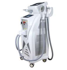 NDYag IPL OPT Laser Hair Removal Tattoo Machine AcneTreatment RFSkin Care Device